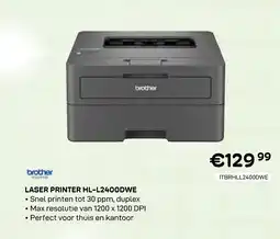 CompuDeals Brother laser printer hl-l2400dwe aanbieding