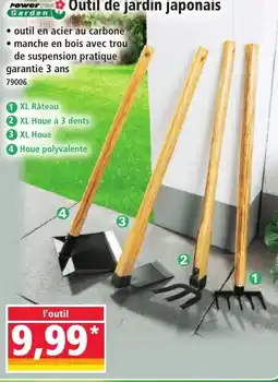 Norma Outil de jardin japonais aanbieding