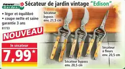 Norma Sécateur de jardin vintage "Edison" aanbieding