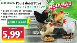 Norma Giardessa poule décorative aanbieding
