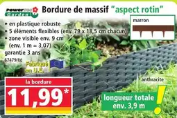 Norma Bordure de massif "aspect rotin" aanbieding