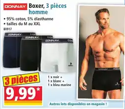 Norma Donnay boxer, 3 pièces homme aanbieding