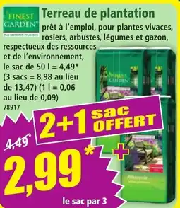 Norma Finest garden terreau de plantation aanbieding