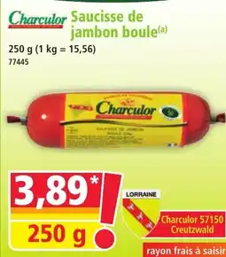 Norma Charculor Saucisse de jambon boule aanbieding
