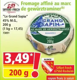 Norma Fromage affiné au marc de gewürztraminer aanbieding