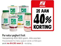 Jumbo Pur natur yoghurt fruit aanbieding