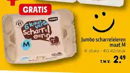 Jumbo Jumbo scharreleieren maat M aanbieding