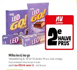 Jumbo Milka leo & leo go aanbieding