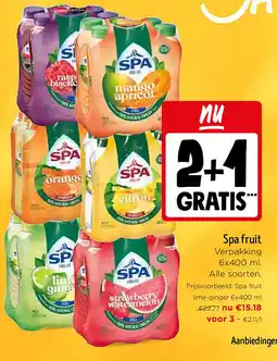Jumbo Spa fruit aanbieding