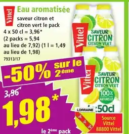 Norma Vittel Eau aromatisée aanbieding