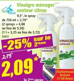 Norma Vinaigre ménager senteur citron aanbieding