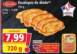 Norma Le Gaulois Escalopes de dinde aanbieding
