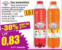 Norma Cristaline eau aromatisée aanbieding
