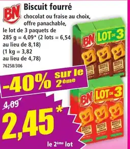 Norma Bn biscuit fourré aanbieding