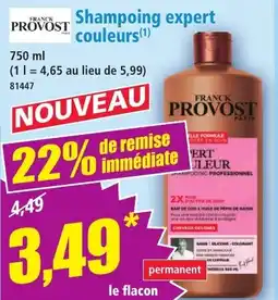 Norma Franck provost shampoing expert couleurs aanbieding