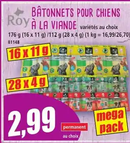 Norma Batonnets pour chiens la viande aanbieding