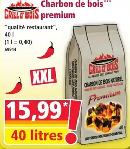 Norma Charbon de bois Premium aanbieding