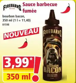 Norma Firebarns Sauce barbecue fumée aanbieding