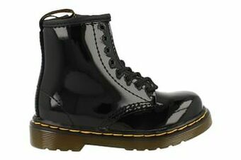 Berca Shoes Dr. Martens Bottine Meisjes Maat 22/36 1460 Jr Patent Black - Zwart aanbieding