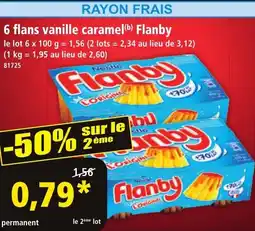 Norma 6 flans vanille caramel(b) Flanby aanbieding