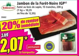Norma Jambon de la Forêt-Noire IGP(c) aanbieding