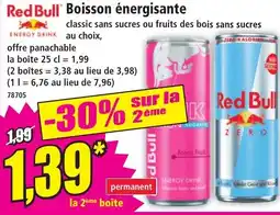 Norma Red Bull Boisson énergisante aanbieding