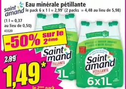 Norma Saint amand Eau minérale pétillante aanbieding