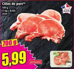 Norma Côtes de porc aanbieding