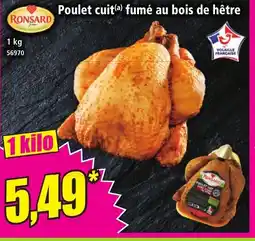 Norma Ronsard Poulet cuit (a) fumé au bois de hêtre aanbieding