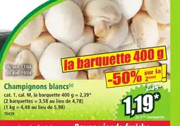 Norma Champignons blancs (c) aanbieding