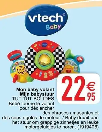 Mon baby volant Mijn babystuur tut tut bolides