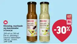 Delhaize Dressing, marinade ou mayonnaise à l'avocat aanbieding