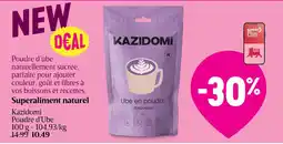 Delhaize Kazidomi poudre d'ube aanbieding