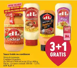 Delhaize Devos & Lemmens aanbieding