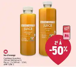 Delhaize Jus d'orange aanbieding