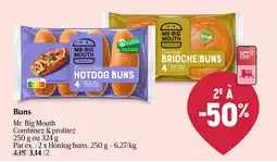 Delhaize Buns Mr. Big Mouth aanbieding