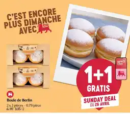 Delhaize Boule de Berlin aanbieding
