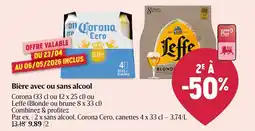 Delhaize Corona Bière avec ou sans alcool aanbieding