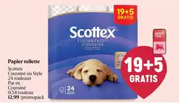 Delhaize Scottex Papier Toilette aanbieding