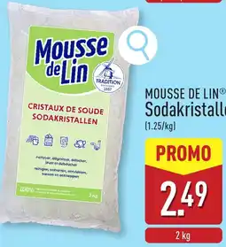 ALDI MOUSSE DE LIN Sodakristallen aanbieding