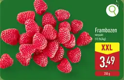 ALDI Frambozen aanbieding