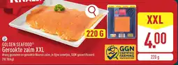 ALDI Golden seafood Gerookte zalm XXL aanbieding