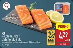 ALDI Golden seafood Zalmforel, 2 st. aanbieding