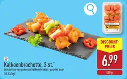 ALDI Kalkoenbrochette aanbieding
