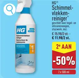 ALDI HG Schimmel vlekken reiniger aanbieding