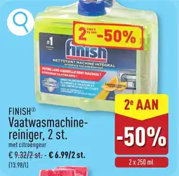 ALDI Finish vaatwasmachine reiniger aanbieding