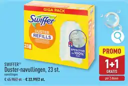 ALDI Swiffer duster-navullingen aanbieding