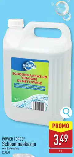 ALDI Power force schoonmaakazijn aanbieding