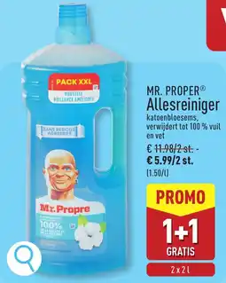 ALDI Mr. proper allesreiniger aanbieding