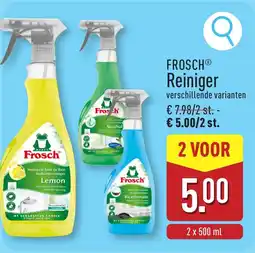 ALDI Frosch reiniger aanbieding
